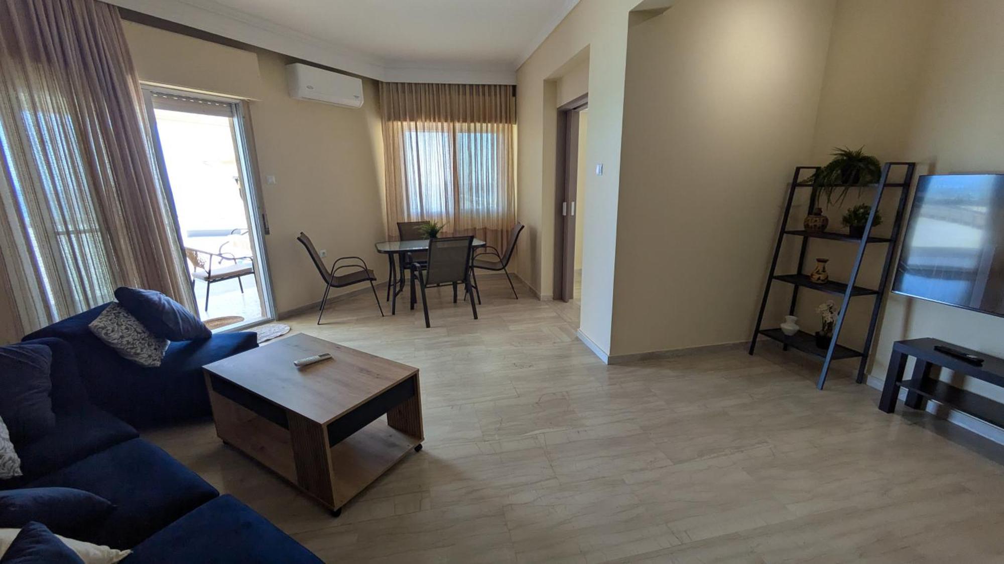 Beachfront Apartment Неа-Муданія Екстер'єр фото